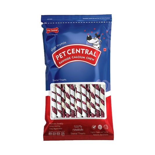 PetCentral® Spiral Wrapped Munchies Mutton 300 gms - Pet Central