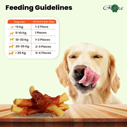 Rena's Love Snack Chicken Wings, for All Dog Breed, Easy to Digest, Low in Fat, 100% Cage Free Chicken, Rich in Protein, No Artificial Flavors, Rawhide Free, 150g (Pack of 2) - Pet Central