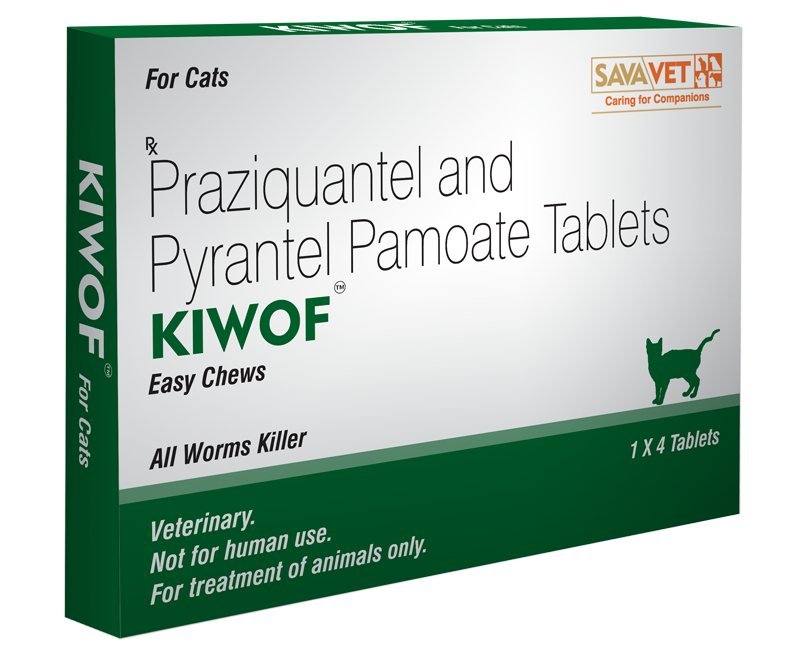 Sava KIWOF CAT (1X4) TABLETS - Pet Central