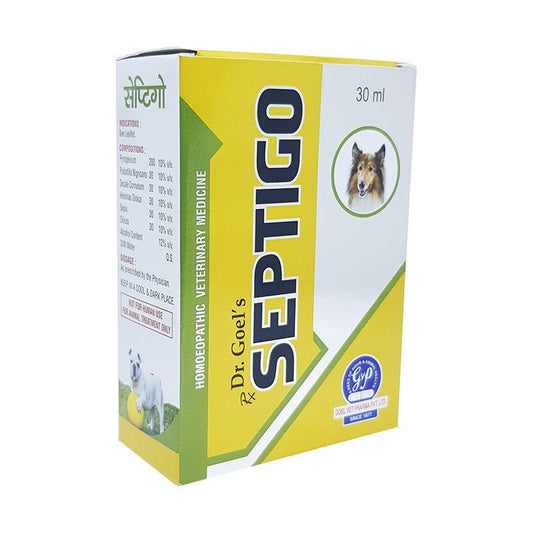 Septigo Homeopathic Drops 20 ml - Pet Central