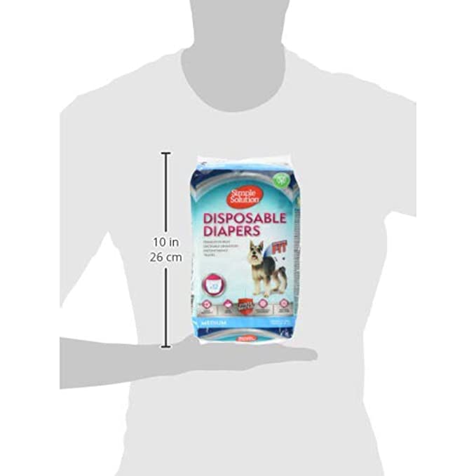 Simple Solution disposable diapers (XL,12 pack) Pet Central