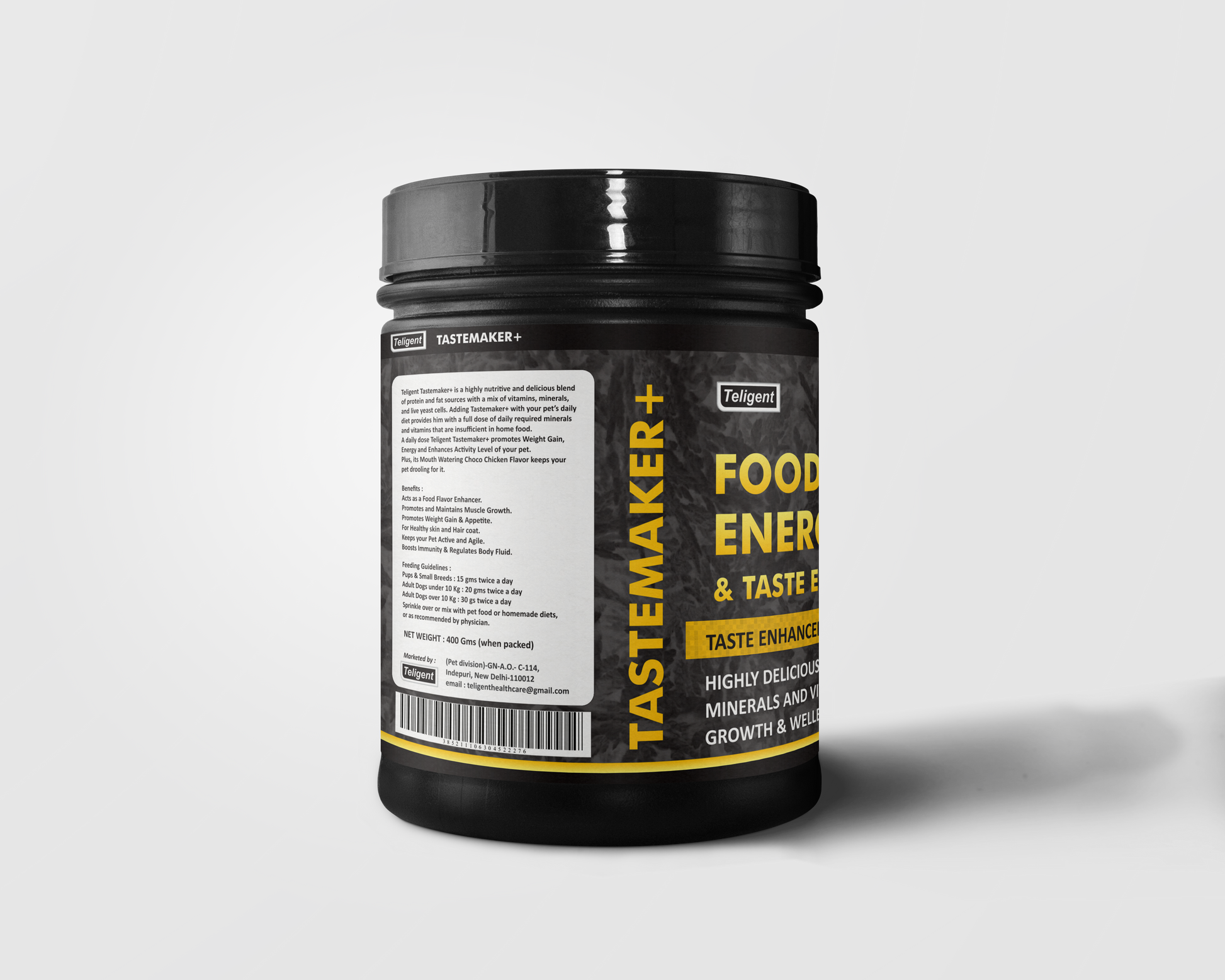 Tastemaker + Food Energizer & Weight Gainer 400 gm - Pet Central