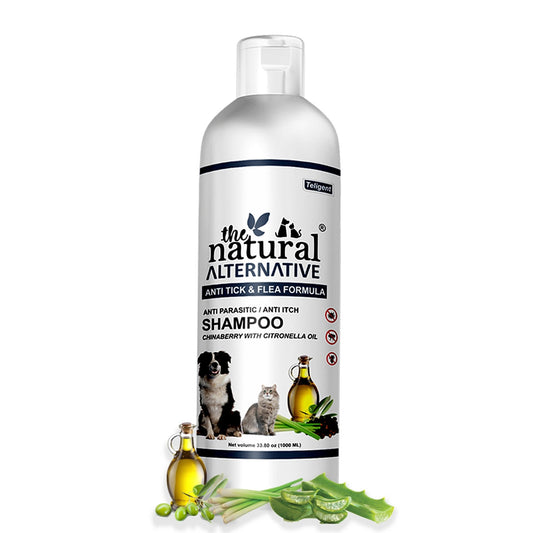 The Natural Alternative® Anti Flea & Tick Shampoo 1 Ltr - Pet Central