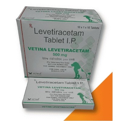 Vetina Levetiracetam 500mg 1X10 - Pet Central