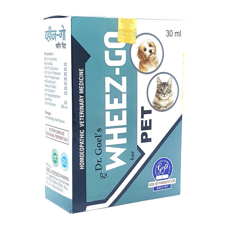 Wheez Go Homeopathic Drops 20 ml - Pet Central